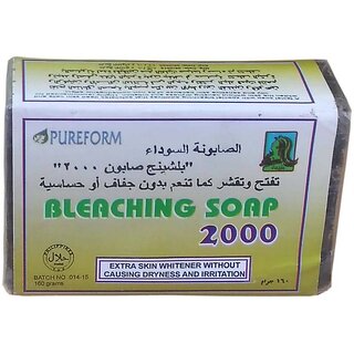 Pureform Bleaching Soap with Extra Skin Whitener 1Pc  (160 g)
