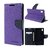 Mercury Wallet Case Cover For Lenovo K4 Note (Purpel)
