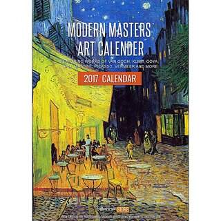 Modern Masters Art Wall Calendar 2017 12 X 16 inches