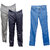 Indiweaves Men's 2 Formal Rayon Trousers and 1 Tullis Denim Jeans (Pack 2 Trousers and 1 Jeans)_Gray::Gray::Blue_30