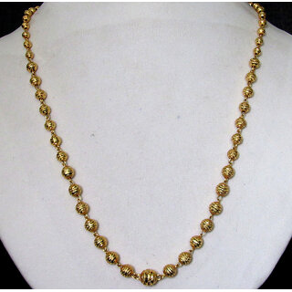 Small Golden Ball Chain Necklace