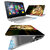 FineArts Radha Krishna 4 in 1 Laptop Skin Pack with Screen Guard, Key Protector and Palmrest Skin