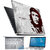 FineArts Che Guevara 4 in 1 Laptop Skin Pack with Screen Guard, Key Protector and Palmrest Skin