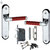 ATOM MZ1 Rose Mortice door handle set with Double Action Mortice Lock 3 Keys