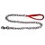 PETHUB High Quality And Stylish Dog Chain With Padding-3mm Red