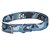 PETHUB HIGH QUALITY AND STYLISH DOG FABRIC COLLAR-.50 INCH -EXTRA SMALL-BLUE