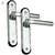 ATOM MZ1 CP Door Handle Set with Double Action Lock with 3 Keys
