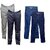 Indiweaves Mens 2 Trousers and 2 Tullis Denim Jeans Combo Offer (Pack of 4)_Blue::Blue::Gray::Gray_Size: 38