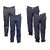 Indiweaves Mens 2 Rayon Formal Trousers and 2 Lower/Track Pants Combo Offer (Pack of 4)_Gray::Gray::Gray::Black_Size: 38 Lower- Free Size