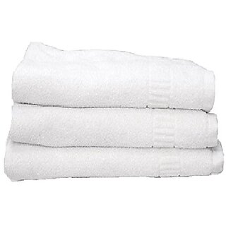 Cotton White Bath Towel