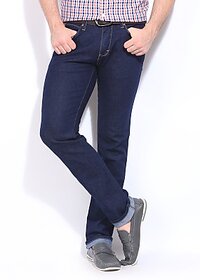 Men's Slim Fit Blue Jeans