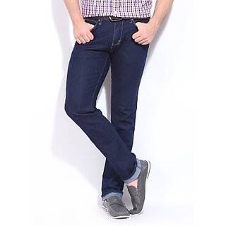 Men's Slim Fit Blue Jeans
