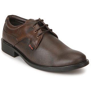 Red Chief Brown Men Derby Formal Leather Shoes RC2282 003