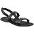 Men's Black Leather Sandals