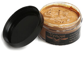 Venom High gloss Leather Shoe Cream(Tan)