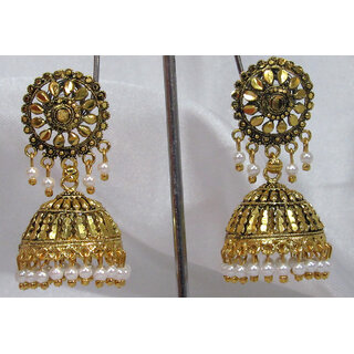                       Antic sun jhumaka earring                                              