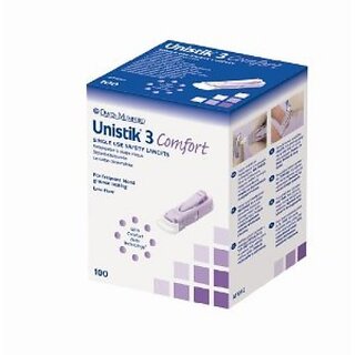 Unistik 3  Single use Safety Lancets