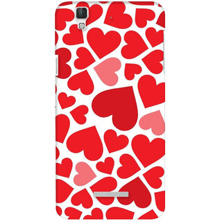 G.store Printed Back Covers for Coolpad Dazen F2 Red