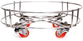 Kudos Kitchen Gas Cylinder Trolley Stainless Steel