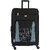 Timus Morocco Spinner Black 55 CM 4 Wheel Strolley Suitcase For Travel Cabin Luggage - 20 inch