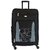 Timus Morocco Spinner Black 75 CM 4 Wheel Strolley Suitcase For Travel Check-in Luggage - 28 inch