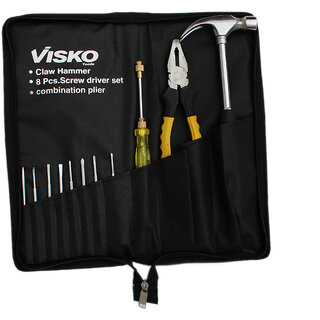 Visko Home Hand Tool Kit (11 Tools)