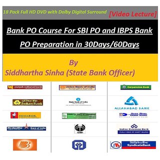 Bank PO Course - 18 Piece of HD DVD
