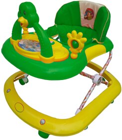 Oh Baby, Baby Adjustable Musical With Light Square Tweety Play Tray Shape Green Color Walker For Your Kid SE-W-66