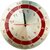 SPM Global Multiple languge  wall clock Red