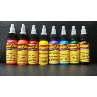 Mumbai Tattoo Eternal Tattoo Ink - 8 pcs. Set Mumbai Tattoo Eternal Tattoo Ink - 8 pcs. Set