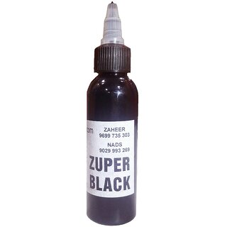                       ZUPER BLACK INK (60ml)                                              