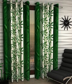 Styletex Set of 2 Door Eyelet Curtains