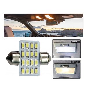 SMD LED Interior Car Roof Light, Pair of 16 LED, Dome Light 16smd roof light