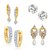 GoldNera Gold Plated Jewellery Combo for Women And Girls