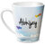 Hot Muggs Simply Love You Abhijay Conical Ceramic Mug 350ml