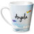 Hot Muggs Simply Love You Angela Conical Ceramic Mug 350ml