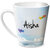 Hot Muggs Simply Love You Aisha Conical Ceramic Mug 350ml