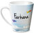 Hot Muggs Simply Love You Farhana Conical Ceramic Mug 350ml