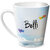 Hot Muggs Simply Love You Belli Conical Ceramic Mug 350ml