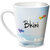 Hot Muggs Simply Love You Bhini Conical Ceramic Mug 350ml