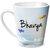 Hot Muggs Simply Love You Bhavya Conical Ceramic Mug 350ml
