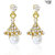 Beautiful Traditional Pearl Earring by 24 Karats