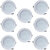 Bene LED 7w Round Ceiling Light, Color of LED Red (Pack of 8 Pcs)