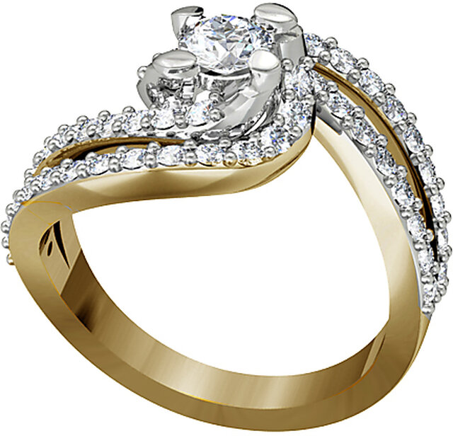 Shop Abru Diamond Ring Online | CaratLane US