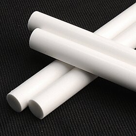 10 Pieces - 8 inches Big 11 mm Milky White Glue Sticks for Glue Gun