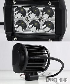 M10065 Spot Light Bar Fog Driving Auxiliary Lamp (18W, 1Bulbs)