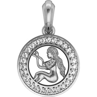                       Virgo Charm in silver                                              