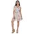 Westchic White Floral Fit & Flare Dress For Women