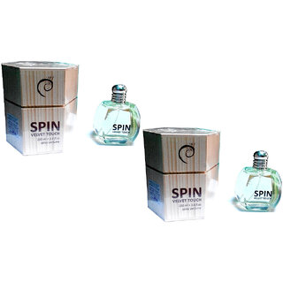                       Spin Spray Perfume for men combo of 2 100 ml                                              