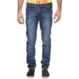 Trendy Trotters Men's Regular Fit Multicolor Jeans